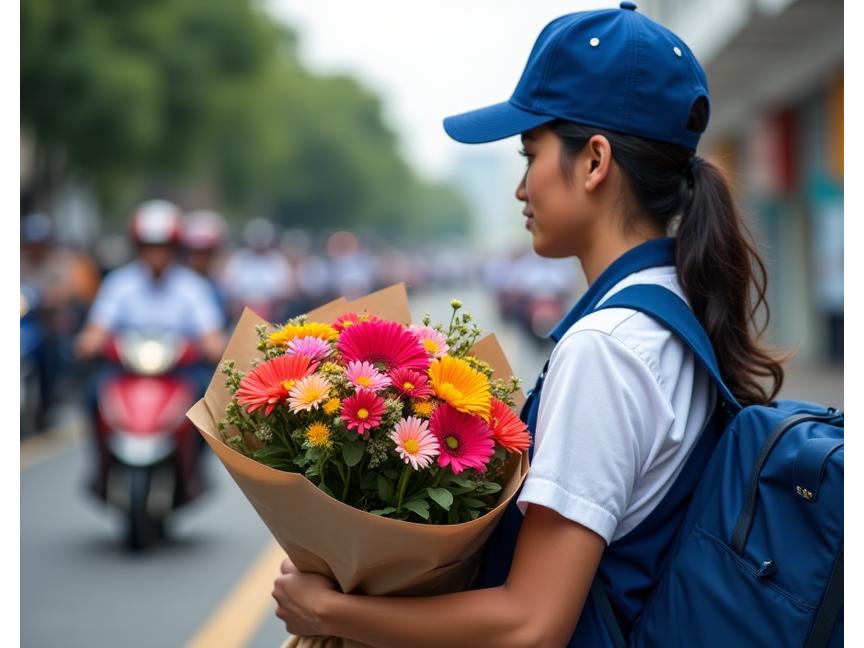 Same-day flower delivery Metro Manila